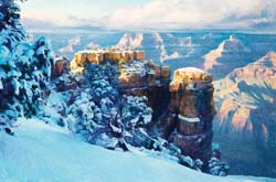 Snow at the Grand Canyon