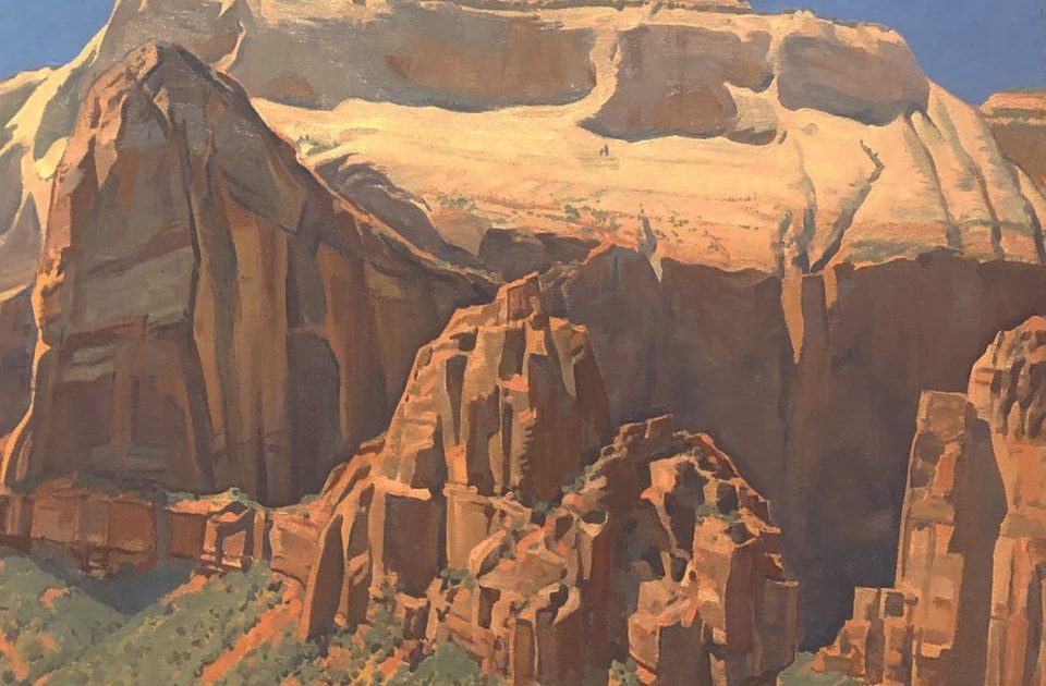 Maynard Dixon: The West Walls of Zion - Western Fine Art Auction