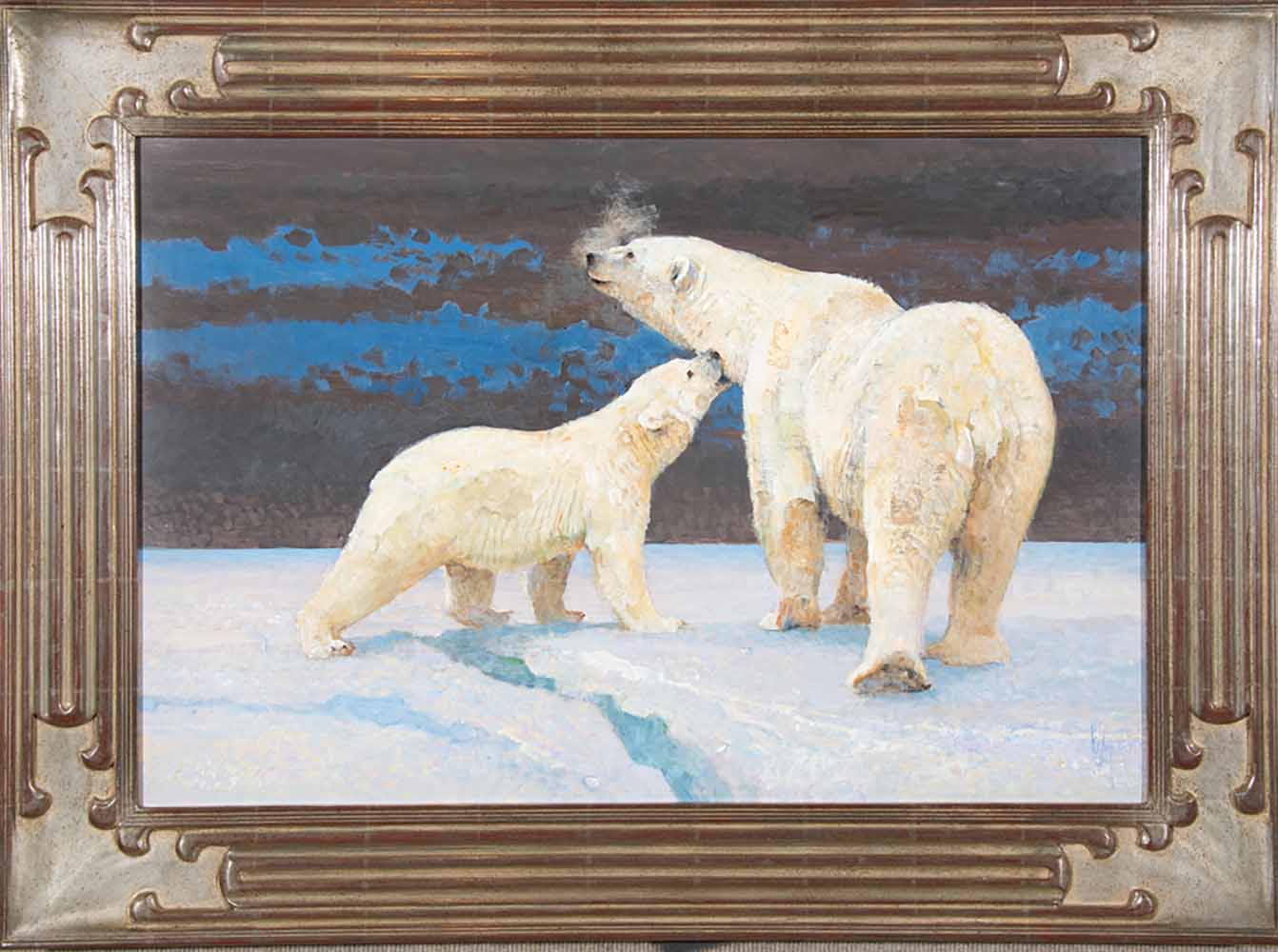 Polar Bear and Cub | Scottsdale Art Auction