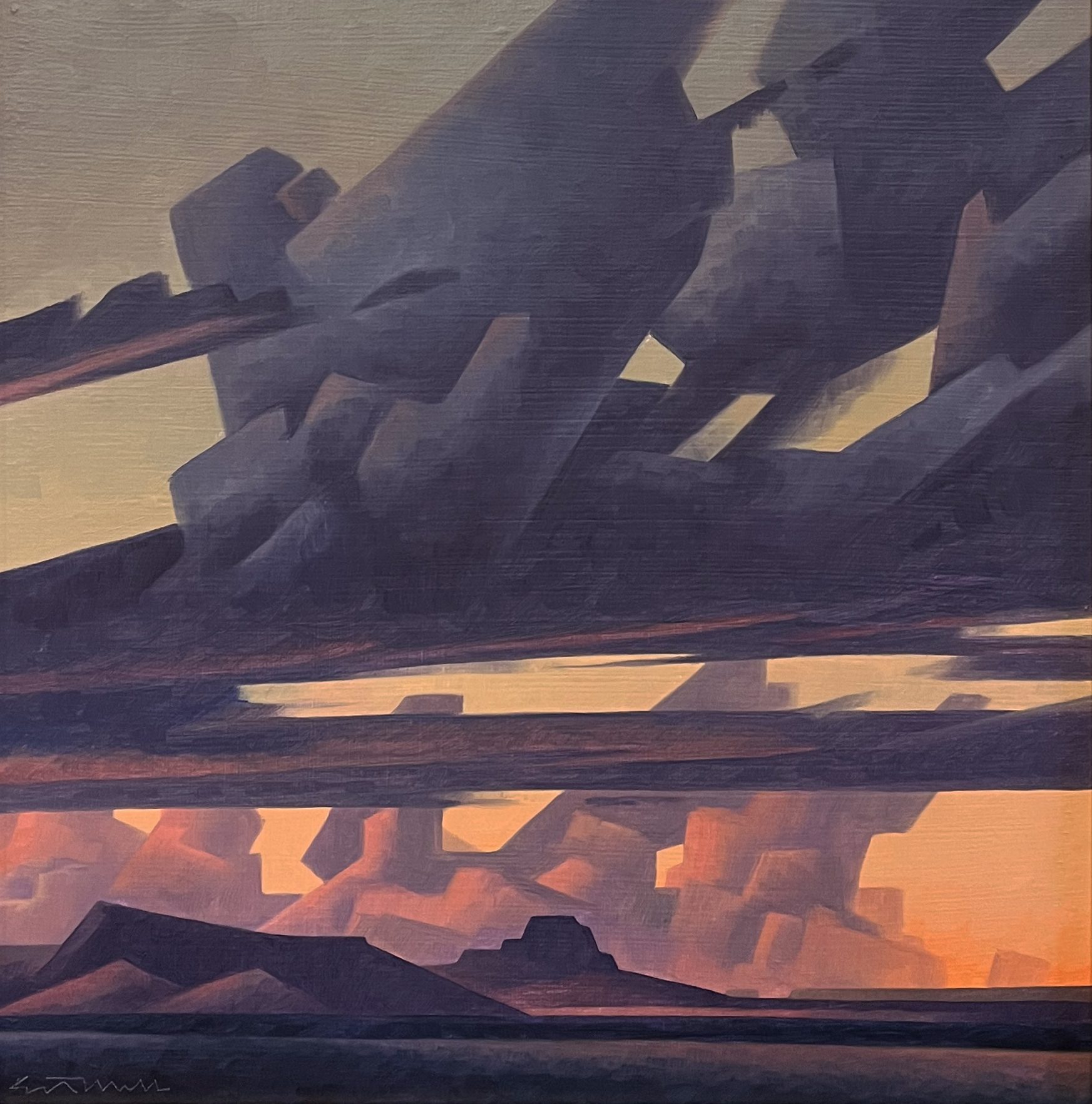 Ascending Thunder Cloud Scottsdale Art Auction