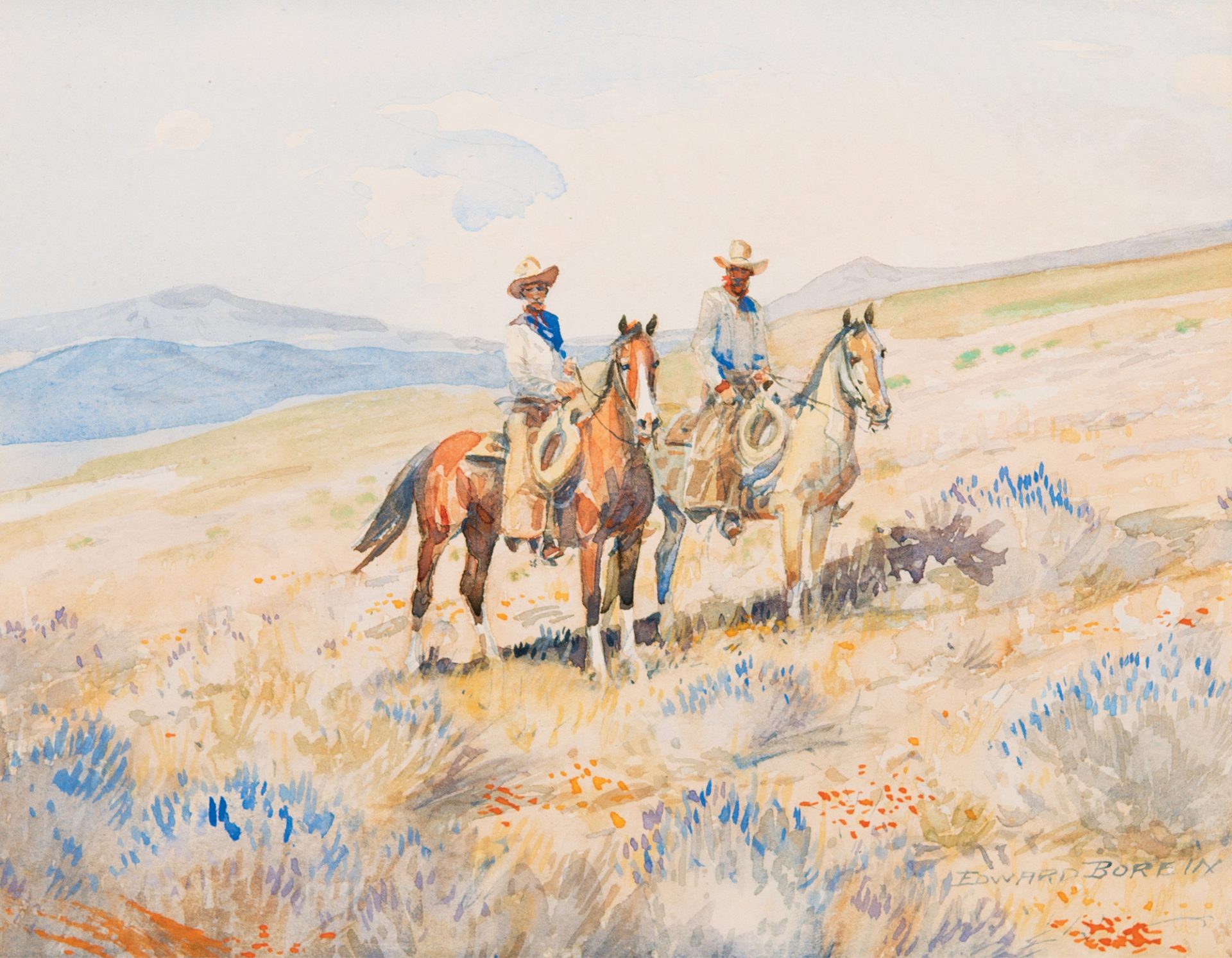 Edward Borein - Western Fine Art AuctionWestern Fine Art Auction