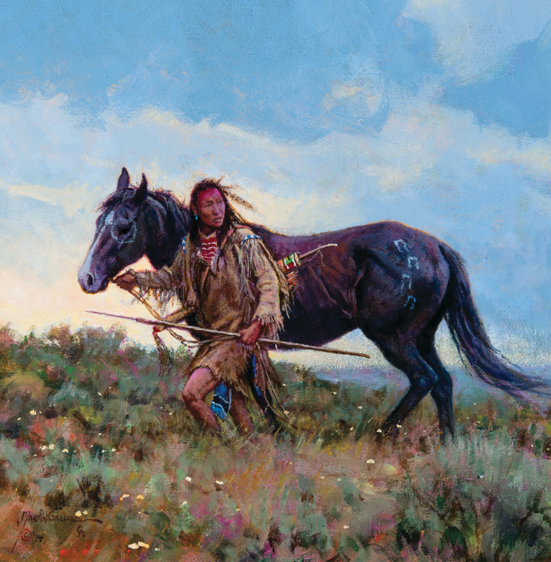 Martin Grelle Western Fine Art Auctionwestern Fine Art Auction